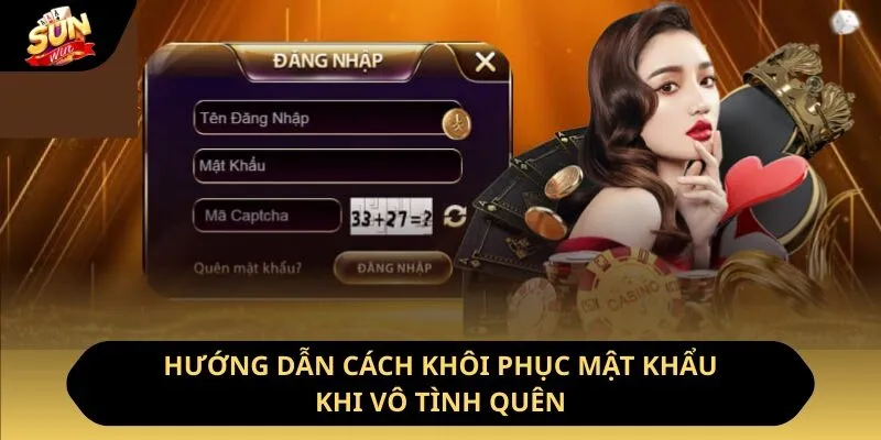 Đăng Nhập Sunwin - Chia Sẻ Cách Truy Cập Trong 30 Giây 4 Sunwin Hướng dẫn cách khôi phục mật khẩu khi vô tình quên